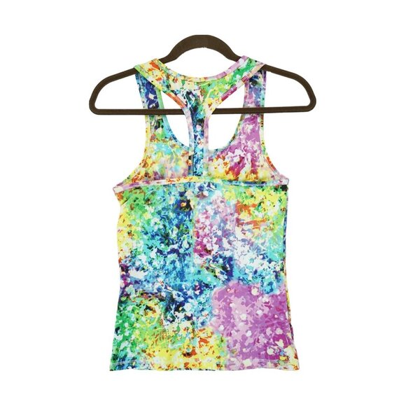 Body Central All Over Print Paint Splatter Tank Top‎ Women's Size Medium M - Picture 2 of 3